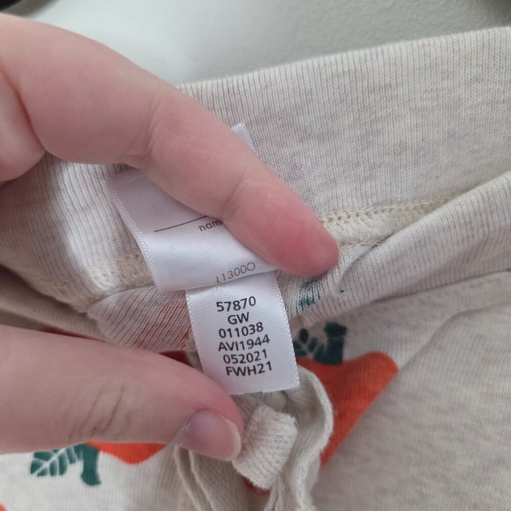 HANNA ANDERSSON Fall Halloween Pumpkin Jogger Pajama Pants - Picture 4 of 4